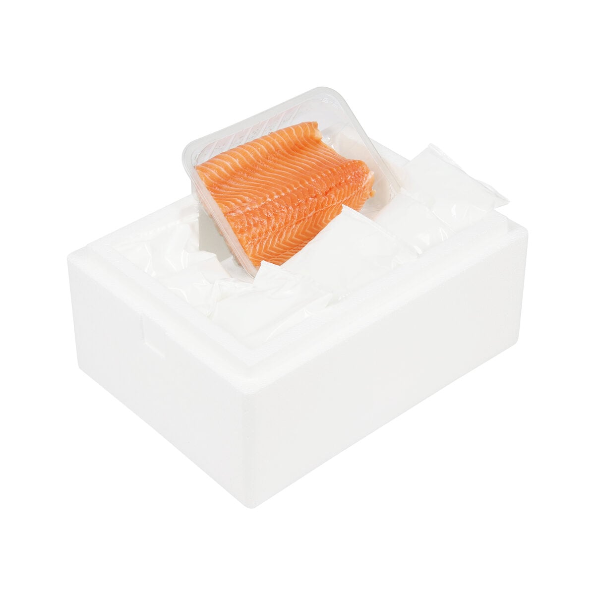 Chilled shipping for fish and seafood