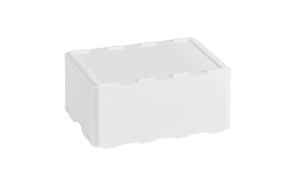Polystyrene Box 14 L, 400x300x171 mm - 1 pallet (140 pieces)