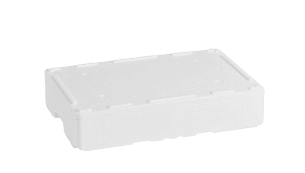 Polystyrene Box 16 L, 600x400x122 mm - 1 pallet (80 pieces)