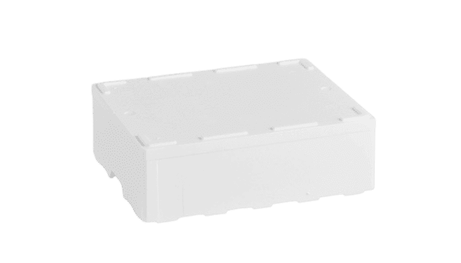 Polystyrene Box 20 L, 500x400x160 mm - 1 pallet (90 pieces)