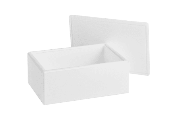 Polystyrene Box 28 L, 550x380x230 mm - 1 pallet (60 pieces)