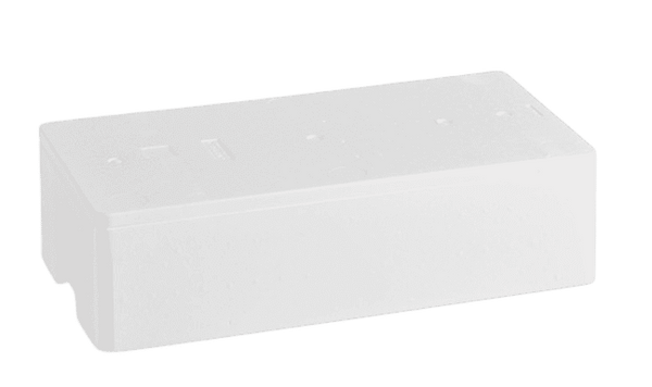 Polystyrene Box 29 L, 690x360x188 mm - 1 pallet (60 pieces)