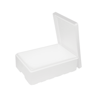 Polystyrene Box 34 L, 600 x 400 x 205 mm