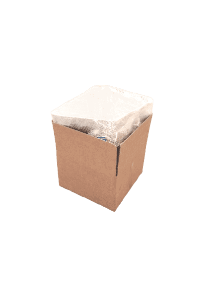 Foldable Thermal box - 400 x 400 x 250 mm + (4-Layer insulated liner)