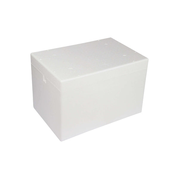 Polystyrene Box 45 L, 600 x 400 x 400 mm (25x on pallet)