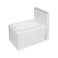 Polystyrene Box 57 L, 605 x 405 x 350 mm