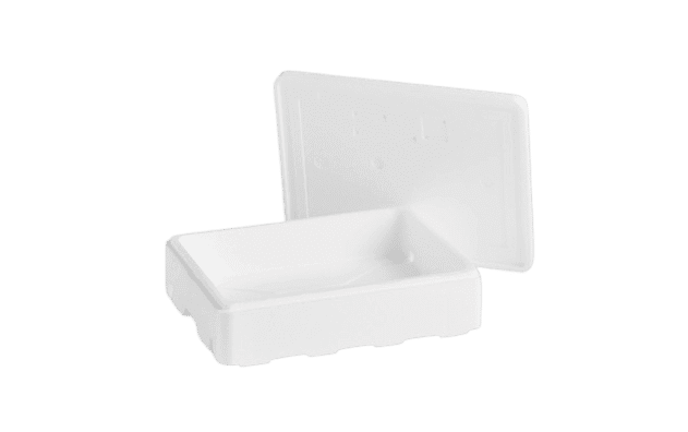 Polystyrene Box 8 L, 400x300x104 mm - 1 pallet (240 pieces)