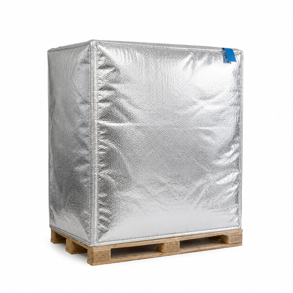 Thermal insulation cover block pallet 120 x 100 x 150 cm (double-layer)