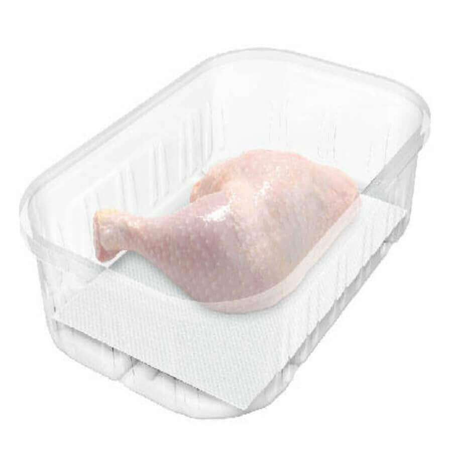 Absorbent meat pad - various sizes (10 pieces)