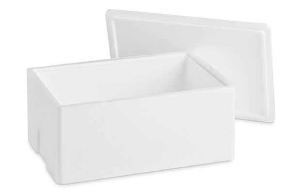 Polystyrene Box 42 L, 600 x 400 x 270 mm