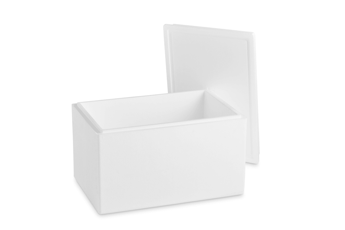 Polystyrene Box 57 L, 605 x 405 x 350 mm