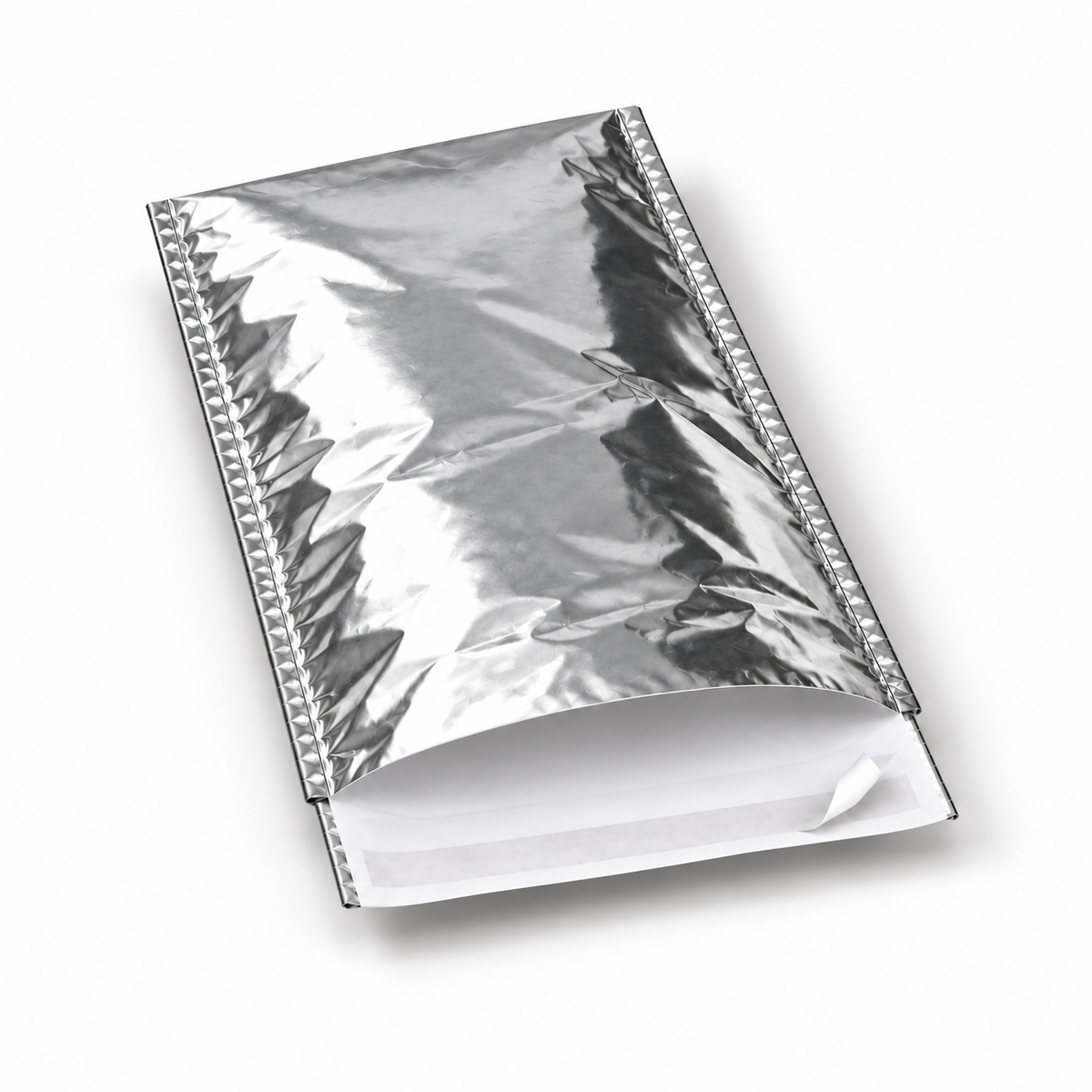 Insulated bag 25 x 35 cm, 2-layer + adhesive strip