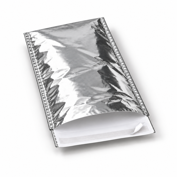 Insulated bag 25 x 35 cm, 2-layer + adhesive strip