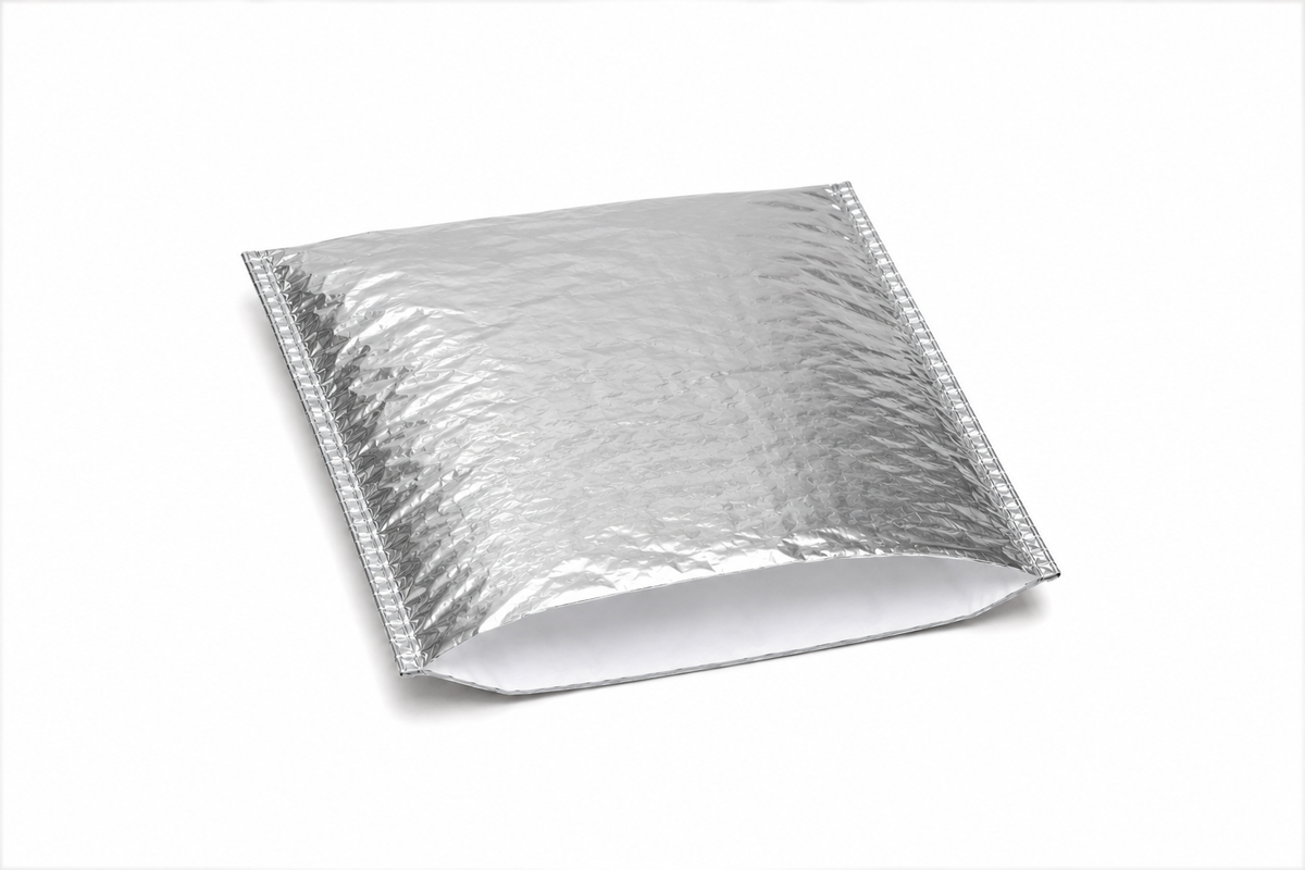 Insulated bag 30 x 45 cm, 2-ply + adhesive strip