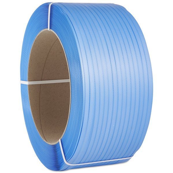 PP strapping band blue - 15,5mm x 1800m x 0,55mm